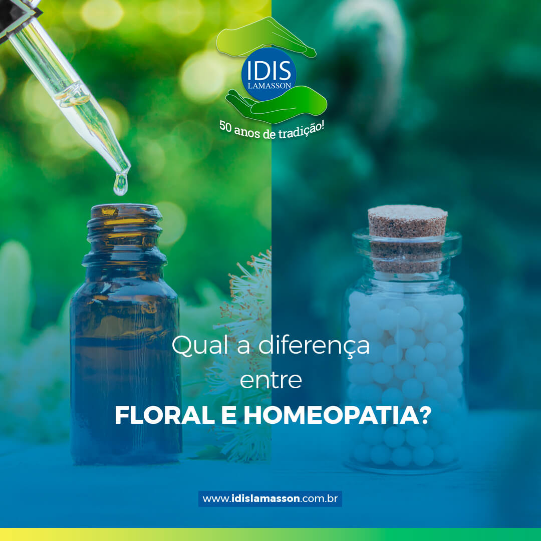 Qual a diferença entre Floral e Homeopatia?